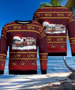 OTTAWA FIRE SERVICES Christmas 3D Ugly Christmas Sweater