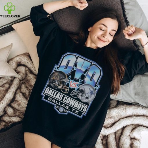 OVO Black Dallas Cowboys – Helmet Logo T Shirt