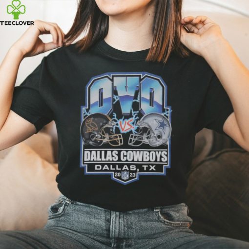 OVO Black Dallas Cowboys – Helmet Logo T Shirt