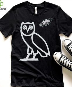 OVO x NFL Midnight Philadelphia Eagles OG Owl T Shirt 2 OVO x NFL Midnight Philadelphia Eagles OG Owl T Shirt