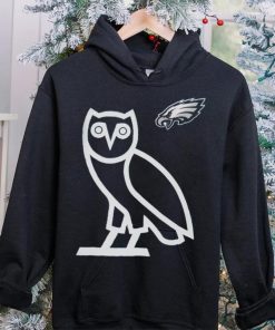 OVO x NFL Midnight Philadelphia Eagles OG Owl T Shirt 3 OVO x NFL Midnight Philadelphia Eagles OG Owl T Shirt