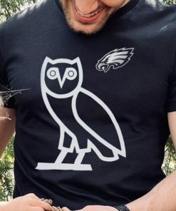 OVO x NFL Midnight Philadelphia Eagles OG Owl T Shirt 4 OVO x NFL Midnight Philadelphia Eagles OG Owl T Shirt