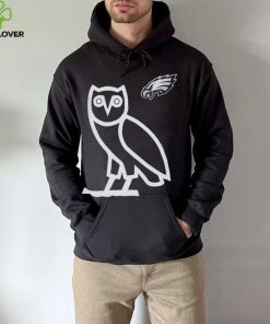 OVO x NFL Midnight Philadelphia Eagles OG Owl T Shirt 5 OVO x NFL Midnight Philadelphia Eagles OG Owl T Shirt
