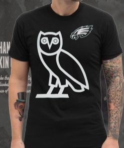 OVO x NFL Midnight Philadelphia Eagles OG Owl T Shirt 6 OVO x NFL Midnight Philadelphia Eagles OG Owl T Shirt