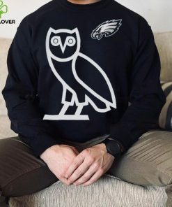 OVO x NFL Midnight Philadelphia Eagles OG Owl T Shirt 7 OVO x NFL Midnight Philadelphia Eagles OG Owl T Shirt
