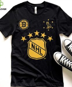 OVO x NHL Black Boston Bruins T Shirt