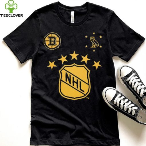 OVO x NHL Black Boston Bruins T Shirt