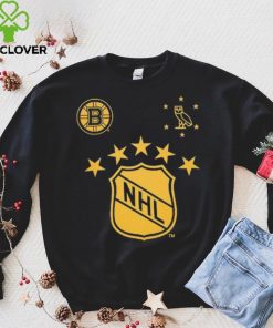 OVO x NHL Black Boston Bruins T Shirt