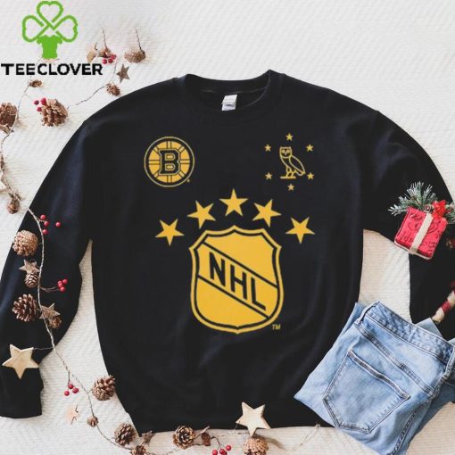 OVO x NHL Black Boston Bruins T Shirt