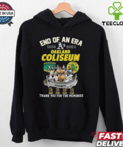 Oakland Athletic End Of An Era 1968 2024 Oakland Coliseum Thank You T hoodie, sweater, longsleeve, shirt v-neck, t-shirt