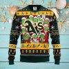 Santa Claus Snowman Elf So Happy Art Style Ugly Christmas Sweater Unique Gift For Men And Women