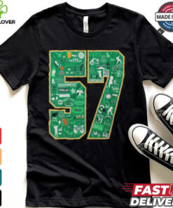 Oakland Athletics 57 Years At Oakland Coliseum Shirt