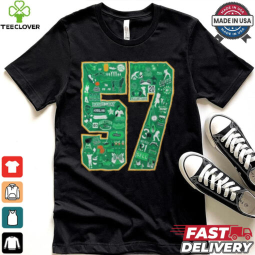 Oakland Athletics 57 Years At Oakland Coliseum Shirt