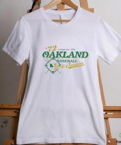 Oakland Athletics Baseball ’72 World Champions California Usa T Shirt 2 Oakland Athletics Baseball ’72 World Champions California Usa T Shirt