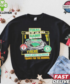 Oakland Athletics Final End Of An Era Game There Oakland Coliseum Shirt
