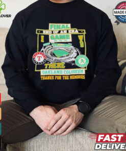 Oakland Athletics Final End Of An Era Game There Oakland Coliseum Shirt