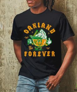 Oakland Athletics Forever Est 1968 Cream In Hemets Funny Shirt