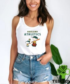 Oakland Athletics Let’s Play Baseball Together Snoopy MLB Shirt