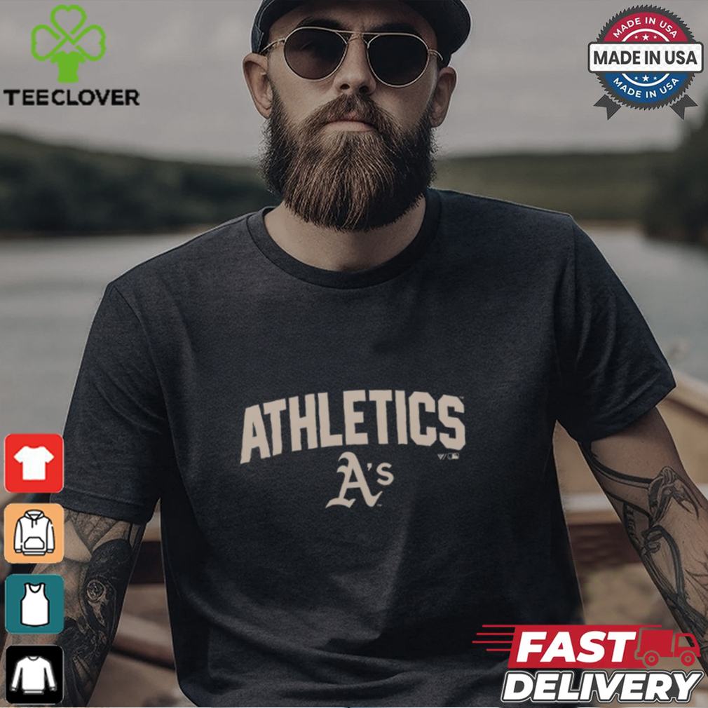 Oakland Athletics Levelwear Zane Team Arch Shirt Oakland Athletics Levelwear Zane Team Arch Shirt