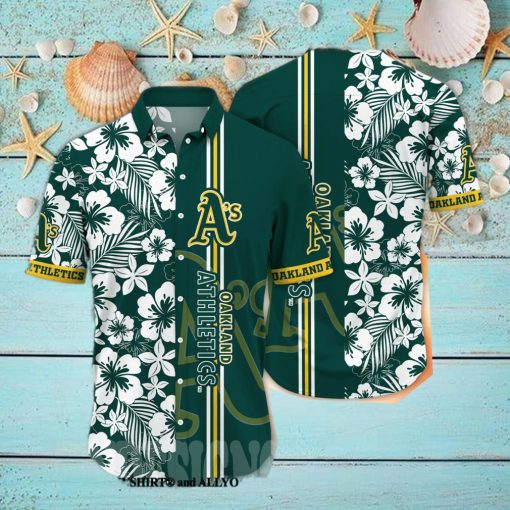 Oakland Athletics MLB Flower Classic Hawaiian Shirt