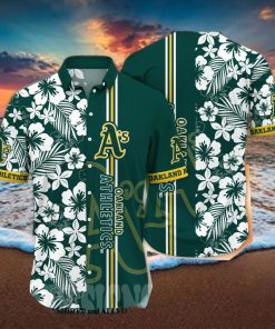 Oakland Athletics MLB Flower Classic Hawaiian Shirt