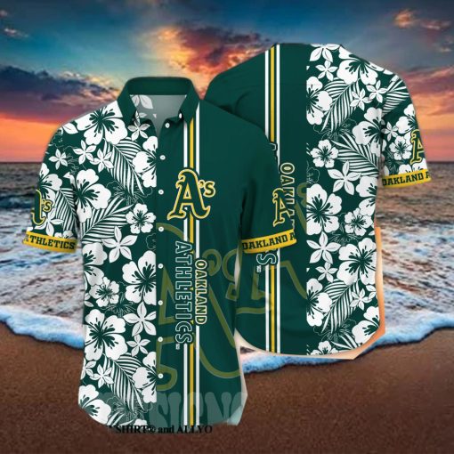 Oakland Athletics MLB Flower Classic Hawaiian Shirt
