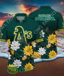 Oakland Athletics MLB Flower Summer Vibe Hawaiian Shirt