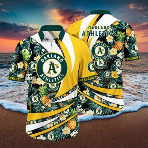 Oakland Athletics MLB Hawaiian Shirt Festivals Aloha Shirt