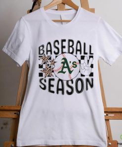 Oakland Athletics Season Baseball stars logo 2024 shirt