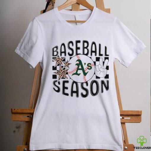 Oakland Athletics Season Baseball stars logo 2024 hoodie, sweater, longsleeve, shirt v-neck, t-shirt