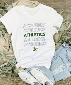Oakland Athletics Tiny Turnip Youth Stacked T Shirt