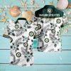 Oakland Athletics Hibiscus Plumeria Flower 3D Printed Hawaiian Shirt