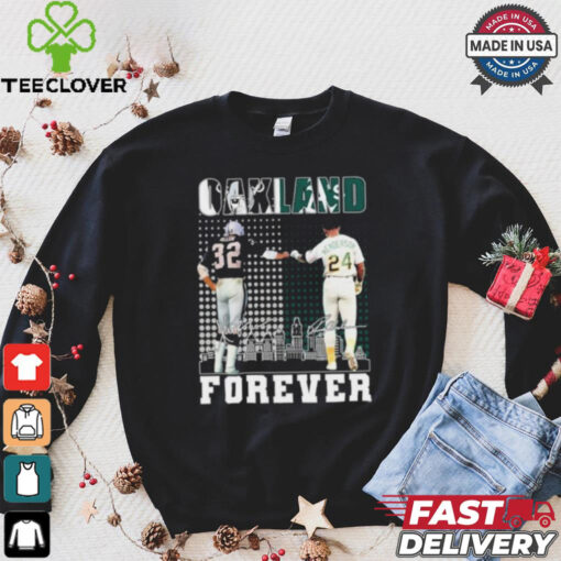 Oakland Forever Marcus Allen And Rickey Henderson Signatures Shirt