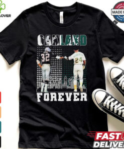 Oakland Forever Marcus Allen And Rickey Henderson Signatures Shirt