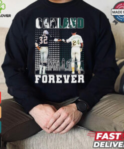 Oakland Forever Marcus Allen And Rickey Henderson Signatures Shirt