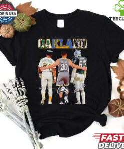 Oakland Henderson Curry and Upshaw shirt