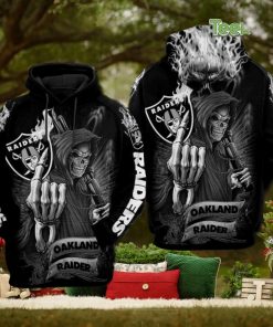 Oakland Raiders 3D Printed Hoodie Ver 2