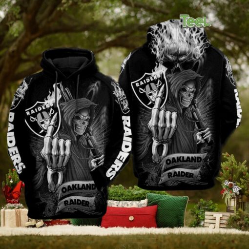 Oakland Raiders 3D Printed Hoodie Ver 2