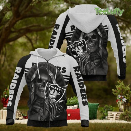 Oakland Raiders 3D Printed Hoodie Ver 55