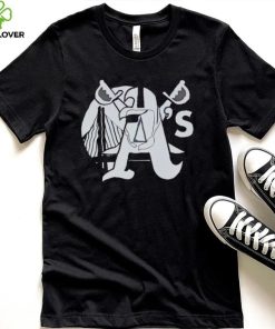 Oakland Raiders Athletics Warriors logo shirt
