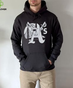 Oakland Raiders Athletics Warriors logo shirt