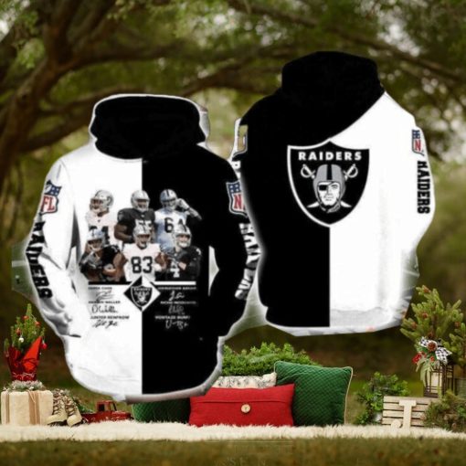 Oakland Raiders For Nfl Lover Hoodie 3D Sweathoodie, sweater, longsleeve, shirt v-neck, t-shirt Thoodie, sweater, longsleeve, shirt v-neck, t-shirt Football Gift