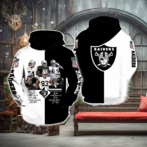 Oakland Raiders For Nfl Lover Hoodie 3D Sweathoodie, sweater, longsleeve, shirt v-neck, t-shirt Thoodie, sweater, longsleeve, shirt v-neck, t-shirt Football Gift