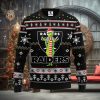 Oakland Raiders Grinch Christmas Ugly Sweater