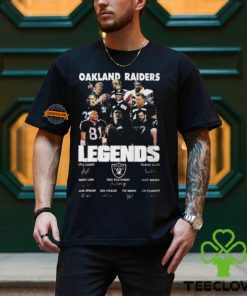 Oakland Raiders Legendary History Signature Unisex T Shirt