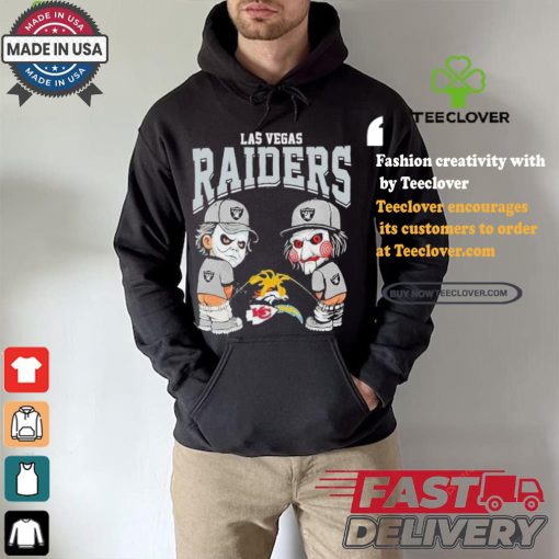 Oakland Raiders NFL Halloween Peeing Funny Shirt