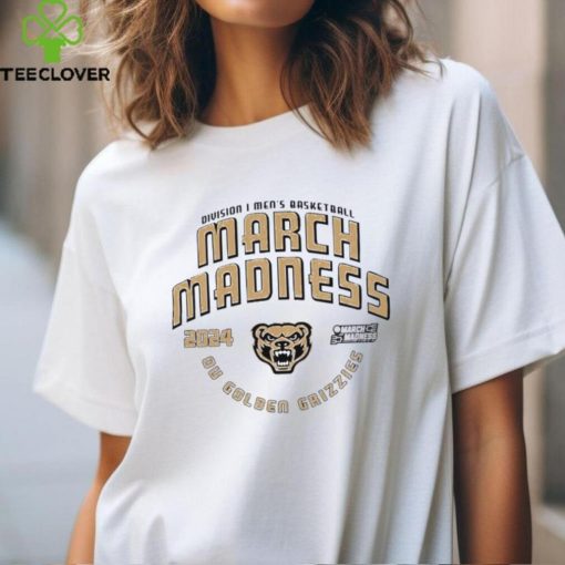 Oakland University Golden Grizzlies 2024 NCAA March Madness Bound T Shirt