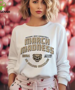 Oakland University Golden Grizzlies Grey 2024 Ncaa March Madness Bound Short Sleeve T Shirts