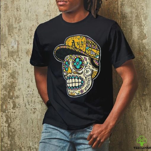 Oakland athletics new era sugar skulls 2024 hoodie, sweater, longsleeve, shirt v-neck, t-shirt