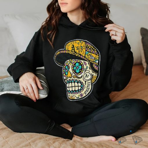 Oakland athletics new era sugar skulls 2024 hoodie, sweater, longsleeve, shirt v-neck, t-shirt